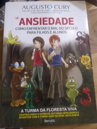 Livro Ansiedade - Augusto Cury