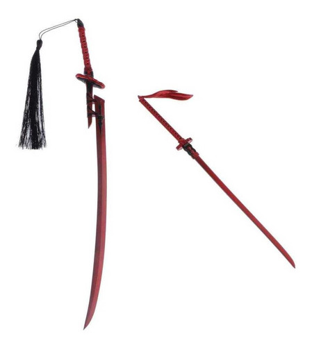 Imagen 4 de 8 de 1: 6 Soldado Accs Samurai Katana Japonesa Hoja Corta Para