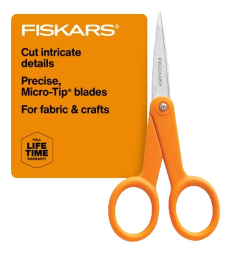 Fiskars Premier No. 5 Tijeras Para Tela Con Mango De Micropu