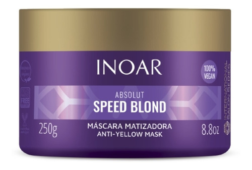 Mascara Matizadora Speed Blond Inoar 