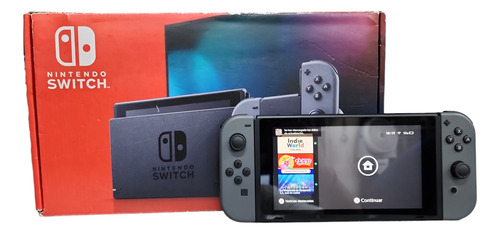Nintendo Switch 32gb Color  Gris Y Negro