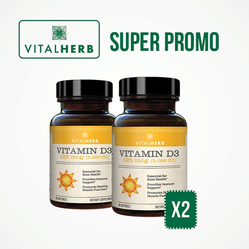 ¡vitamina D3 Doble Plus! 5000iu - L a $389