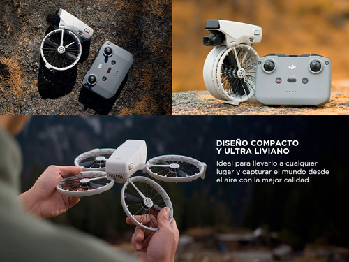 Drone Dji Flip Gl Diseño Compacto Y Ligero Color Gris