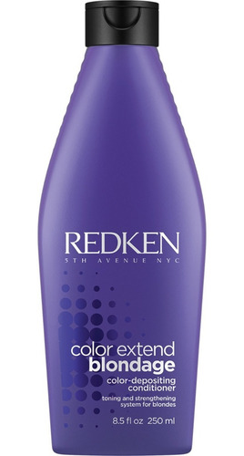 Acondicionador Matizador De Cabello Rubio 250 Ml Blondage