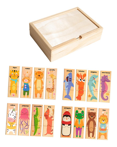 Rompecabezas De Madera Juguetes Cube Juguetes Hand Ojo De