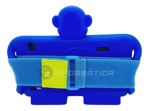 Imagen 8 de 10 de Funda Para Tablet 7 Pulgadas Antigolpes De Silicona Monito