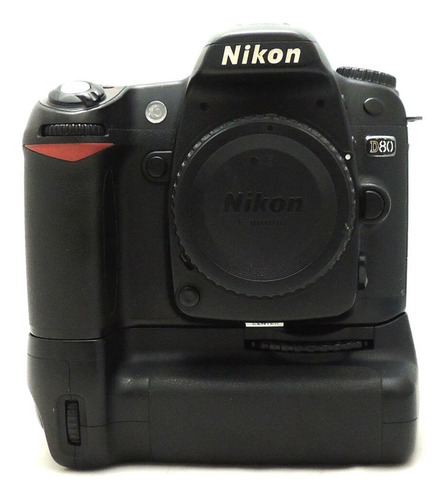 Câmera Nikon D80 Corpo Com Grip Mb-d80 Original Usada