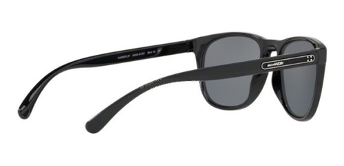 Arnette hardflip Gafas De Sol Polarizadas Negro Con Estuche 4245-41/81 56 18 3P usado en excelente estado 