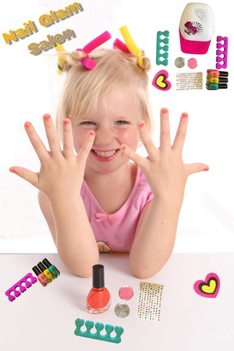 Nail Glam Salon - Kit De Esmalte De Uñas