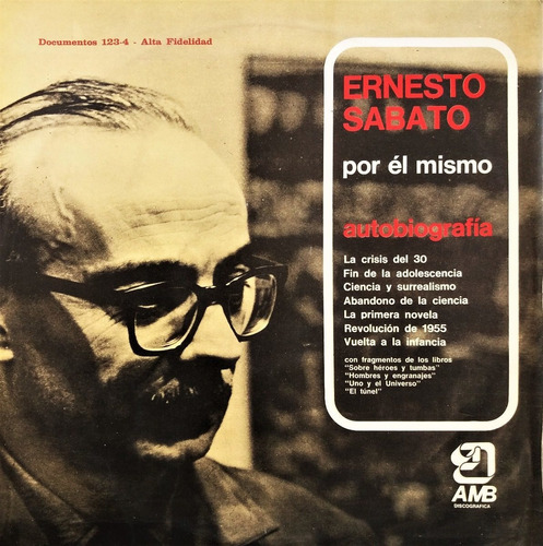 Ernesto Sabato - Autobiografía Lp 