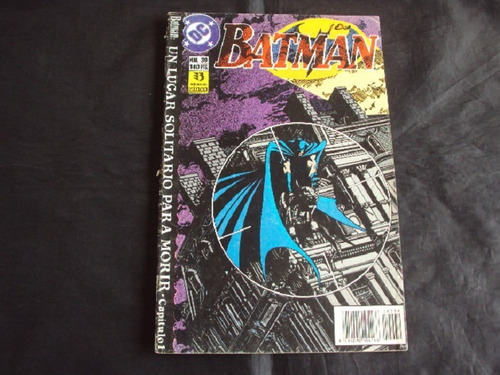 Batman # 39 (zinco) Un Lugar Solitario Para Morir