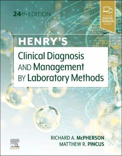 Libro Henry's Clinical Diagnosis Management Laboratory Metho