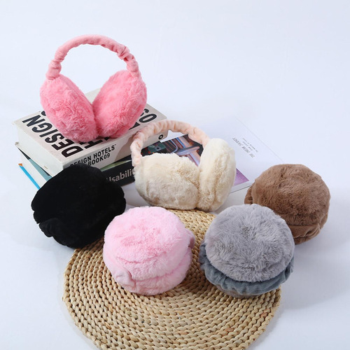 Orejeras De Moda Para Otoño-invierno, Orejeras De Felpa Para