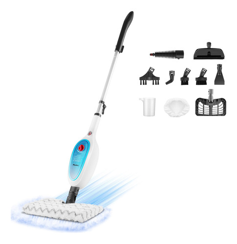 Steam Mop Moolan 10 Em 1, Poderoso Vapor Multiuso, 280 Ml