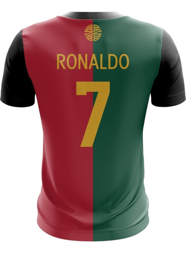 Camiseta Camisa Cristiano Ronaldo Portugal Top Envio