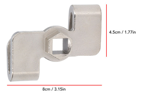 Adaptador Extensor De Llave, Extensión De Acero Con Alto Con