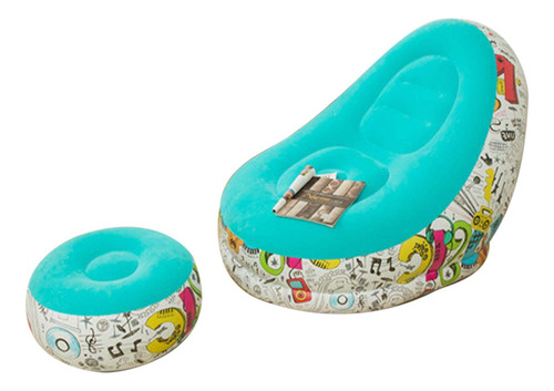 Puf Inflable Silla Perezoso Sofa Inflable Decoracion Del Hog