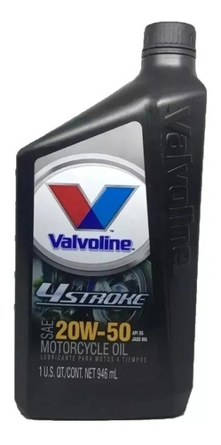 Aceite Valvoline 4t Moto 20w50 Mineral -bmmotopartes