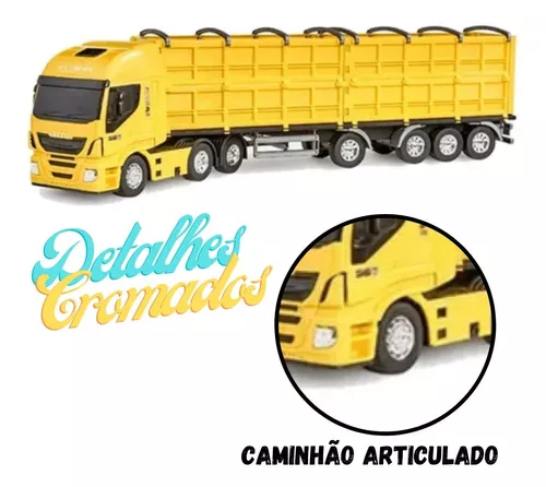 Caminhão Miniatura Iveco Carreta Graneleiro S-way Lançamento