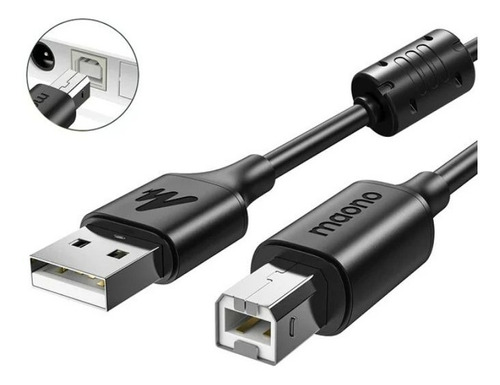 Cable Maono 1.8m Usb A A Usb B Uab-180