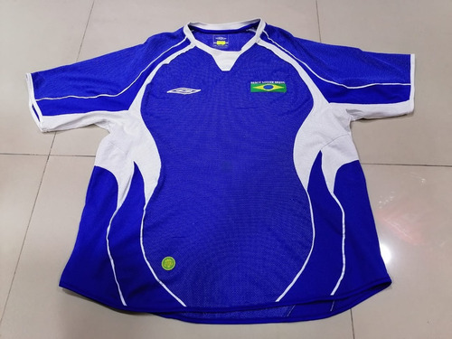 Brasil Camiseta Jersey Usada Por Jugador Beach Soccer Playa