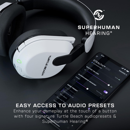 Audífonos Turtle Beach Stealth 600 Gen 2 Gaming Blanco
