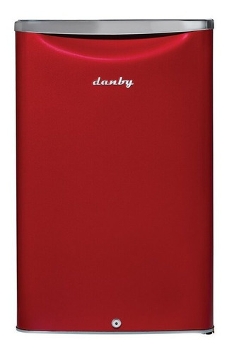 Refrigerador frigobar auto defrost Danby DAR026XA2 rojo escarlata metálico 73L 115V