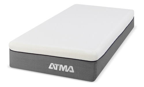 Imagen 1 de 8 de Colchon De Espuma Atma Smooth Top 1 Plaza 80x190