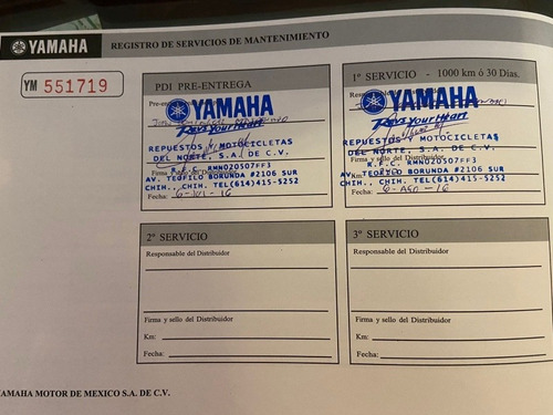 Imagen 9 de 9 de Yamaha R6 Con 996 Km Su Carnet De Agencia