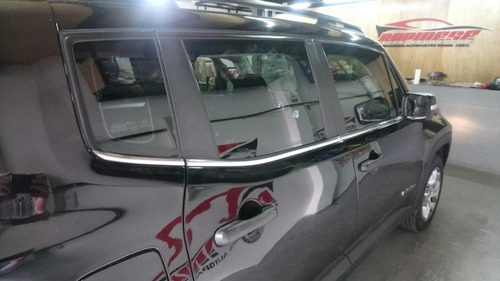 Jeep Renegade Molduras Viras Cromadas 2019 Colizas 6 Pzs.