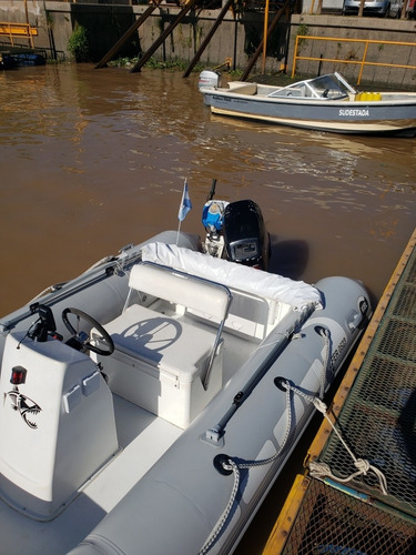 Semirrigido Matrizado Kiel 4.60 Motor Mercury 40hp 2t Binimi
