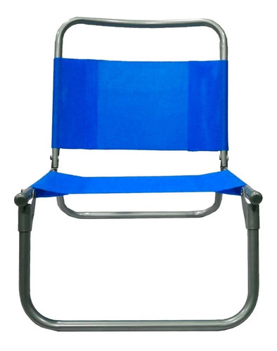 Imagen 3 de 10 de Reposera Silla Playera Posta Plegable Aluminio Playa Camping