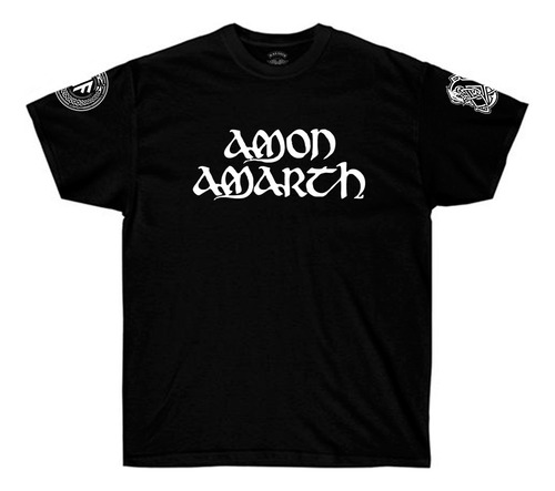 Remera Amon Amarth - Hammer - Death Metal (back Print)