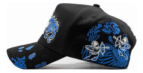 Gorra Dandy Hats La Angel Azul Crystals / Junior H Original