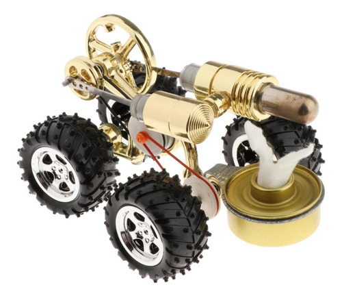 Diy Engine Model Metal Mini Car Assembly Model Toy Science