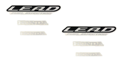 Jogo Kit Adesivo Moto Honda Lead 2011 2012 2013 Até 2014