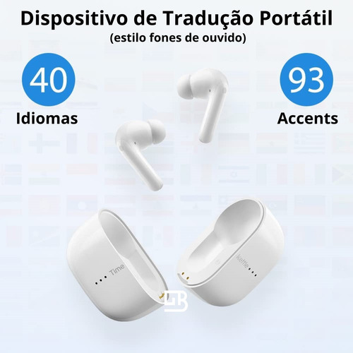 Fone Tradutor Sem Fio Time Kettle M3 Tradução Offline