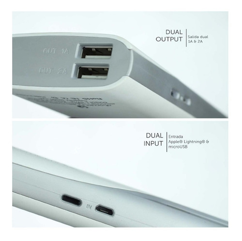Imagen 6 de 6 de Oferta!! Batería Portátil Digital 10400mah | Reacondicionada