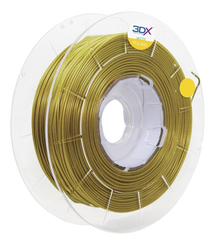 Imagem 1 de 6 de Filamento Pla 1,75 Mm | 500g | Ouro