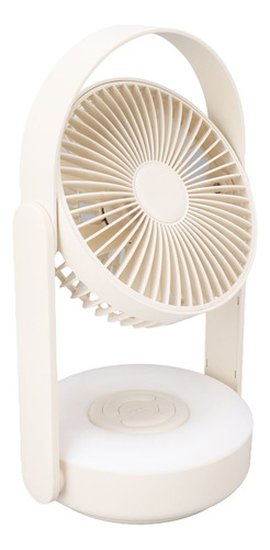 Ventilador Pequeño De Sobremesa Con Luz Led, 10000 Mah, Mont