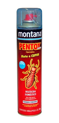 Anti Cupim E Brocas Pentox Spray Base Agua 400ml Montana