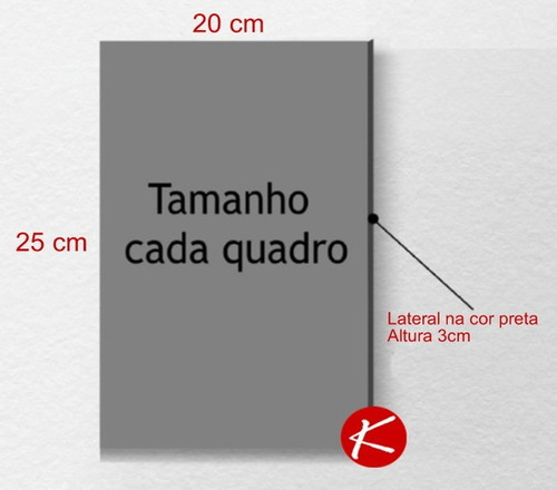 Imagem 3 de 4 de Quadro Mdf - Gato Colorido