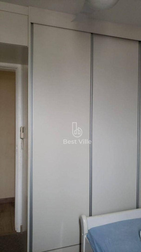 Imagem 11 de 17 de Apartamento À Venda, 73m² De Área Útil No Condomínio Reserva Alto De Osasco, Rochdale, Osasco - Sp, 03 Dormitórios Com Armários Sendo 01 Suíte. - Ap0123
