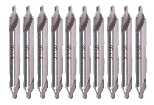 10 Brocas Centro Hss Toolmex No. 3 60gra