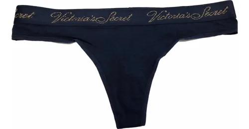 Victoria Secret Bombacha Vs Tanga C Elastico Azul Talle M