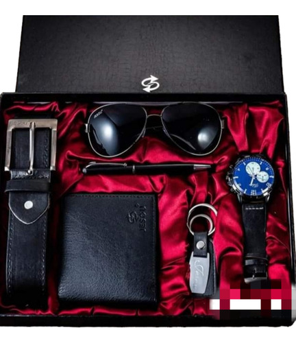 Conjunto De Accesorios Para Caballero De Lujo 6 Piezas