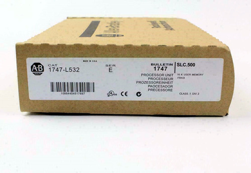 New Factory Sealed Ab 1747-l532 Ser E Slc 500 Plc Proces Ttw