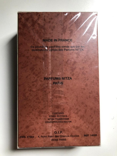 Perfume Francês Nitza Paris For Men 100ml 3.4fl.oz