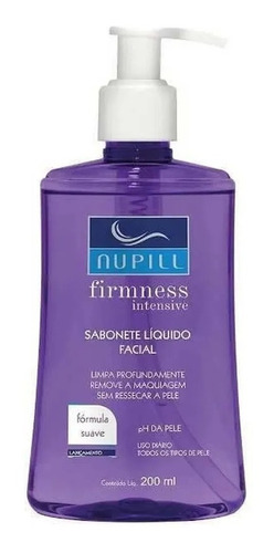 Nupill Firmness Intensive Sabonete Líquido Facial 200ml Tipo de pele Normal