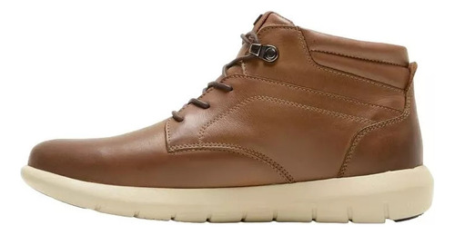 Bota Freeway Oslo Masculina Cuero Casual Juvenil Confort 